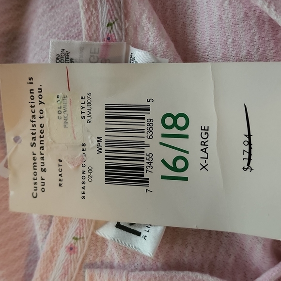 🌟 3 for $15 Deal! 🌟Russ Liz Claiborne vintage top 16 18 XL - Picture 9 of 10